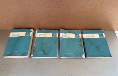 Lote de 4 MERCEDES Manual de Servicio G-2 Foto 1 de 4