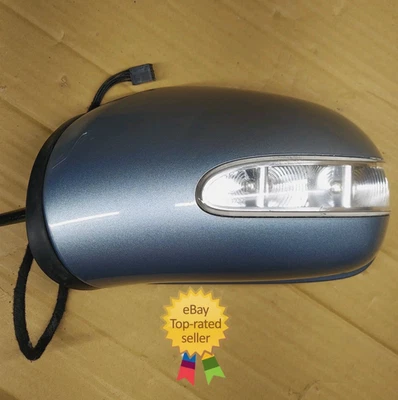 Espejo retrovisor lateral izquierdo 349 azul fabricante original Mercedes-Benz W164 ML350 2006-08 Foto 1 de 4