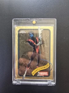 2025 Topps Chrome Marvel Nightcrawler Superfractor 1/1 #178 - Picture 1 of 3