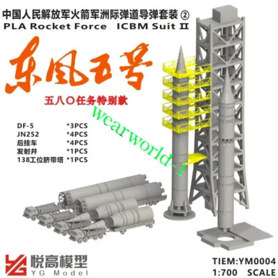 YG MODEL YM0004 1/700 Scale PLA Rocket Force ICBM Suit II - Image 1 of 2