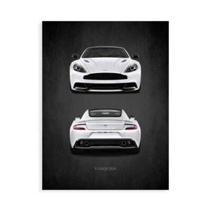 Stampa su Tela su Carta Poster o Quadro Rogan Mark Aston Martin Vanquish - Imagen 1 de 2
