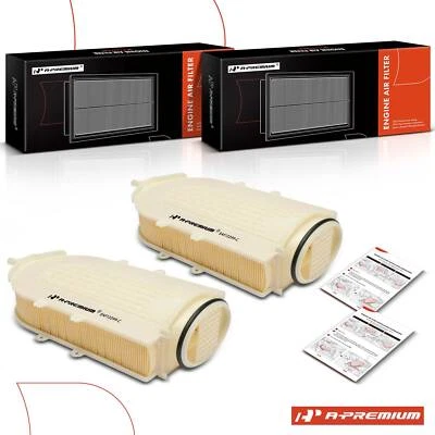 Filtro de aire del motor izquierdo A-Premium 2 piezas para BMW X5 F15 G05 2015-2020 X6 F16 G06 Foto 1 de 4