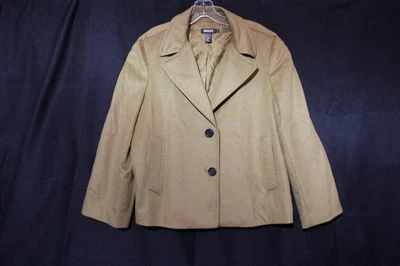 Blazer DKNY DONNA KAREN Marrón Mezcla Lana, Totalmente Forrado, Mujer Talla 12-B19 Foto 1 de 4