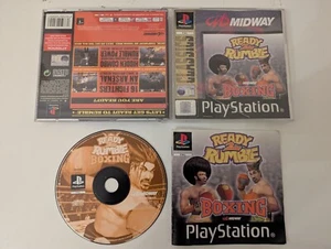 Ready to Rumble Boxing: Round 2 PS1 (COMPLETE) Rare Sony PlayStation Black Label - Picture 1 of 5
