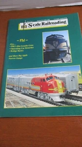 "Revista S""CALE RAILROADING~Volumen 4 #1 Octubre/Noviembre 1992 - Imagen 1 de 5