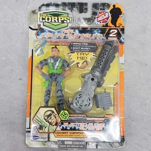 Rare Lanard The Corps! "Fixer" Action Figure 2007 Electro-Pulse Blaster - Picture 1 of 8