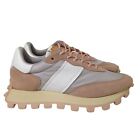 TODS 1T Trainers Low Top Lace Up Neutrals Grey White Beige EU40 UK7 RRP595 BNIB