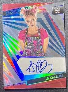 Alexa Bliss 2022 Panini Revolution WWE LAVA PARALLEL AUTO Card #AG-ABS /10 - Picture 1 of 18