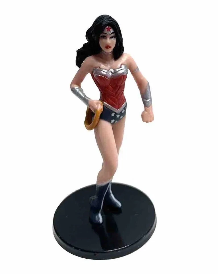 "Mini figura estatua juguete PVC adorno para pasteles Wonder Woman Pinup 2,75""" Foto 1 de 4