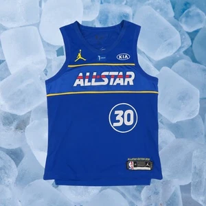 Authentic Julius Randle Jordan Brand Blue 2021 NBA All-Star Game Size 40 Jersey - Picture 1 of 11