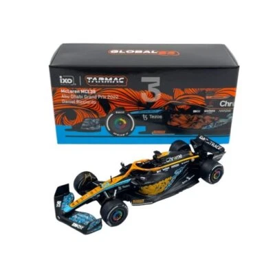 Modellino F1 Tarmac 1/64 McLaren F1 MCL36 Abu Dhabi Gp 2022 #3 D. Ricciardo - Immagine 1 di 3