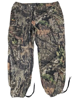Pantalones cargo Mossy Oak para hombre 2XL Break Up Country camuflados dobladillos ceñidos jogger caza Foto 1 de 4