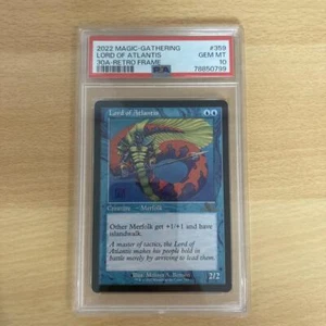 PSA 10 Mtg 30th Anniversary Retro 359 Lord Of Atlantis - Picture 1 of 10