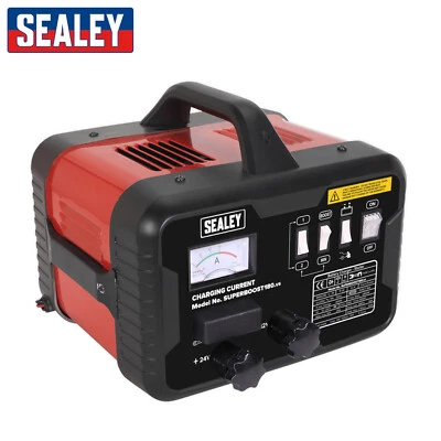 Sealey SUPERBOOST180 Car Starter/Charger 180/40Amp 12/24V 230V - Image 1 of 4