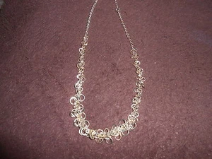 AVON MULTI CIRCLE FRONTAL NECKLACE ***NEW*** - Picture 1 of 4