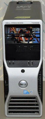 Barebones Dell Precision T3500 Workstation Xeon W3503 2.4GHz Dual Core Tested - Image 1 of 4