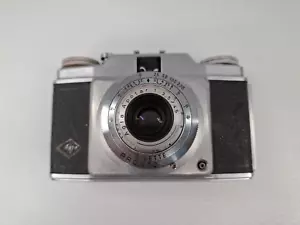 Agfa Silette Pronto Compact Camera With Color Apotar 45mm 1:2.8 35mm - Foto 1 di 9