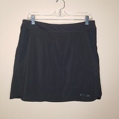 Ralph Lauren RLX Skort Size M Womens Black Golf Tennis Skirt • 29.99€