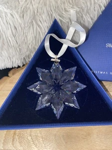 Swarovski Star Snowflake 2013 Christmas Ornament New In Box - Picture 1 of 5