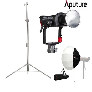 Aputure LS 600d 600W Daylight 5600K LED Video Light V-Mount +Lantern 65 +Stand - Picture 1 of 12