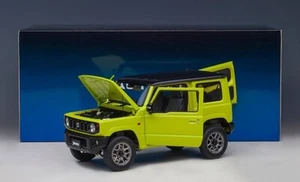 AutoArt 78501 SUZUKI Jimny (JB64) 1:18 NEW in Box KINETIC YELLOW / Black Roof - Picture 1 of 6