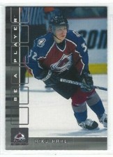2001-02 Be A Player Memorabilia #356 Riku Hahl RC