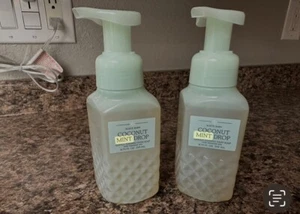 Coconut Mint Drop Foaming Soap Bath & Body Works 8.75 oz Lot of 2 - Picture 1 of 1