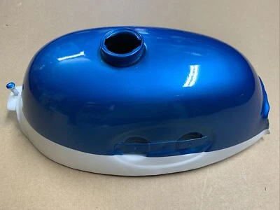 TANQUE DE COMBUSTIBLE HONDA Z50A MODELO 1970 Y 1971 AZUL CARAMELO ZAFIRO (T*#10) Foto 1 de 4