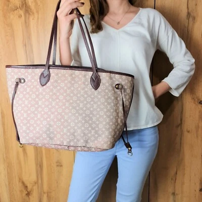 Louis Vuitton Sepia Monogram Idylle Neverfull MM Bag - Image 1 of 4
