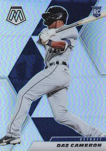 Panini Mosaic #221 2021 Daz Cameron Silver Prizm - Imagen 1 de 2