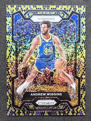 2023-24 Panini Prizm Эндрю Уиггинс King Snake Prizm SSP NO83 WARS - Изображение 1 из 2