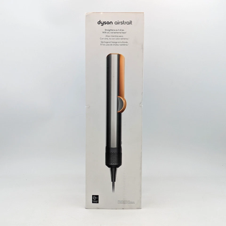 Dyson Airstrait Hair Straightener HS06 Nickel/Copper EUC(Z1134)