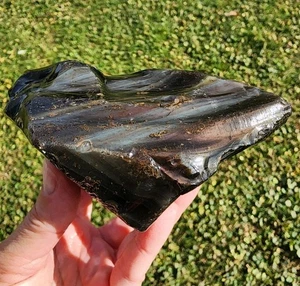 Rainbow Obsidian Natural Stone California 1lb 4.3oz. - Picture 1 of 5