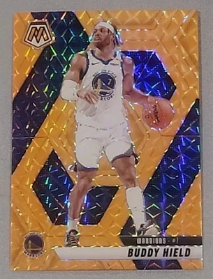 2024-25 Panini Mosaic 2/25 Buddy Hield Orange Fluorescent Mosaic Prizm #2 - Image 1 of 3