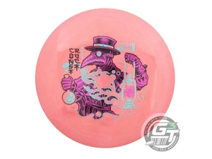 Disco de golf Thought Space Aura Construct 174 g rosa con controlador de distancia USADO - Imagen 1 de 2