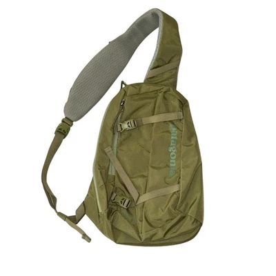Bolso Bandolera Patagonia Atom 8L Verde Senderismo Foto 1 de 4