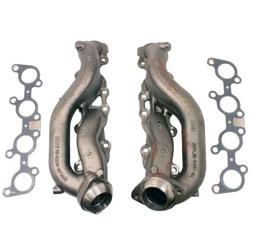 5.0L Coyote Street Rod Cast Iron Exhaust Manifolds for Ford Mustang 2011-2020 Foto 1 de 4