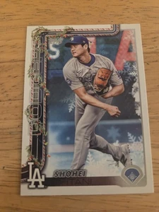 2025 Topps Holiday Shohei Ohtani #H1 Los Angeles Dodgers - Picture 1 of 2