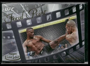 2024 Topps Gold Label UFC #FP-17 Jamahal Hill Focal Point - Bild 1 von 2