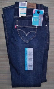 LEVI'S GIRLS SIZE 14 REG.SKINNY PREMIUM STRETCH WASH FADE DENIM JEANS LIST $38 - Picture 1 of 1