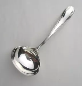 The Watson Co sterling silver Commonwealth sauce ladle - Picture 1 of 4