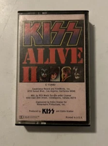 Kiss Alive II Cassette Tape Volume 1 NICE!  Paper Label NBL5 7076 Ace Frehley - Picture 1 of 6