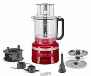 KitchenAid KFP1318ER 13-Cup Food Processor with Work Bowl Red - Picture 1 of 2