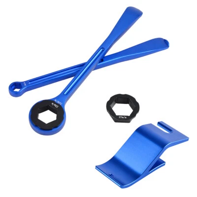 Herramienta de palanca de neumáticos CNC gancho de instalación de neumáticos para Yamaha YZ 65 80 85 125 250 450 Foto 1 de 4