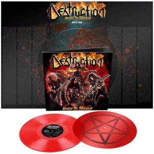 DESTRUCTION - Born to thrash - Live in Germany - 2LP - Transparent Red - Bild 1 von 1