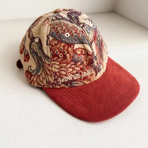 Gorra de béisbol ajustable de gamuza tapiz Lower Park - Imagen 1 de 6