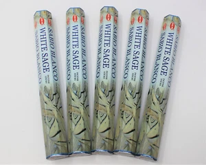 Hem White Sage Incense Sticks Bulk 5 x 20 Boxes, 100 Stick (Cleansing Blessings) - Picture 1 of 12