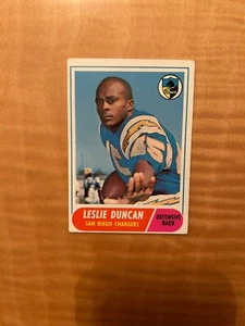 Topps Football #167 1968 ¡¡Leslie Duncan!! (N) ¡ENVÍO DE $1!! - Imagen 1 de 2