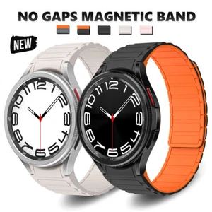 Magnet Silikon Armband Ersatz Für Samsung Galaxy Watch 5 Pro 4 6 Classic 40-47mm - Bild 1 von 30