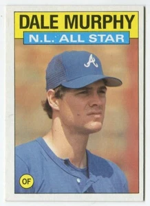1986 Topps #705 Dale Murphy Atlanta Braves All-Star - Picture 1 of 2
